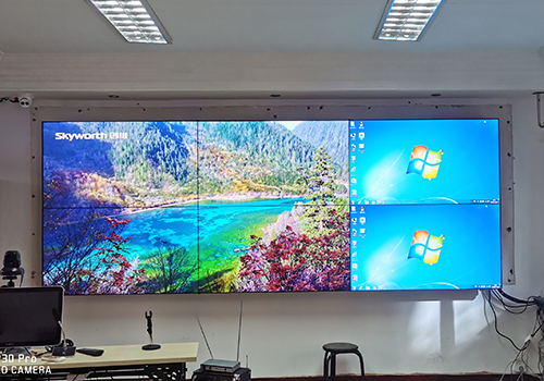 安徽安慶迎江司法局拼接屏案例