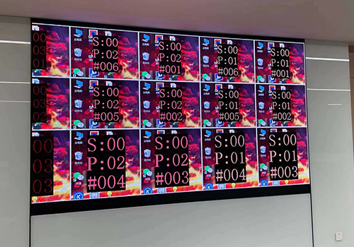 深圳市公園管理中心室內 P2.0 LED大屏