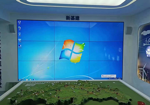 廣州南沙55寸 3x3 拼接大屏